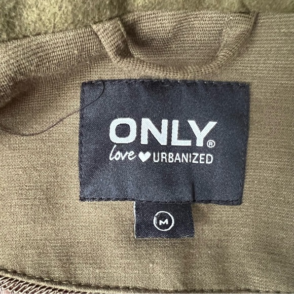 Only Love Urbanized Green Military Utility Style Jacket - Picture 8 of 16